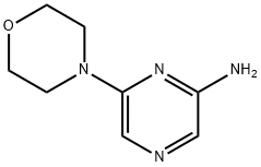 6-(4-吗啉基)氨基吡嗪, 717847-03-5, 结构式