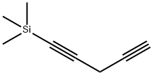1-トリメチルシリル-1,4-ペンタジイン 化学構造式