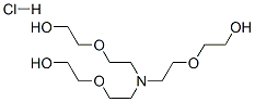 2,2',2''-[nitrilotris(ethane-2,1-diyloxy)]trisethanol hydrochloride Struktur