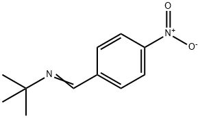 p-硝基苄烯叔丁胺 结构式