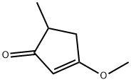 3-メトキシ-5-メチル-2-シクロペンテン-1-オン 化学構造式
