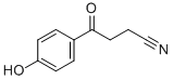 4-(4-HYDROXYPHENYL)-4-OXOBUTANENITRILE Struktur