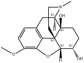 14-Hydroxydihydrocodeine Struktur