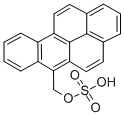 6-sulfooxymethylbenzo(a)pyrene Struktur