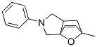 1,2,3,6,7,7a-Hexahydro-6-methyl-2-phenyl-3a,6-epoxy-3aH-isoindole Struktur