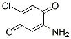 2,5-Cyclohexadiene-1,4-dione,  2-amino-5-chloro- Struktur