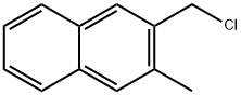 Naphthalene, 2-(chloromethyl)-3-methyl- (9CI) 结构式