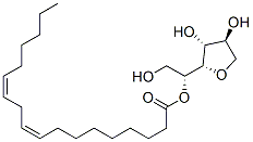 Sorbitan, mono-9,12-octadecadienoate, (Z,Z)- Struktur