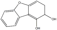 2,3-Dibenzofurandiol, 2,3-dihydro-, cis- (9CI) 结构式