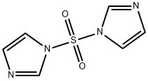 1,1'-スルホニルビス(1H-イミダゾール) 化学構造式