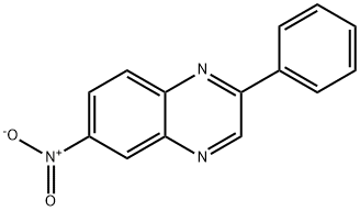 6-NITRO-2-PHENYLQUINOXALINE Structure