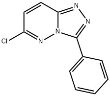 1,2,4-TRIAZOLO[4,3-B]PYRIDAZINE, 6-CHLORO-3-PHENYL- Struktur