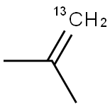2-METHYLPROPENE-1-13C Struktur