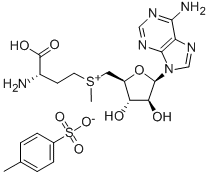 トシル酸S-アデノシル-L-メチオニン 化学構造式