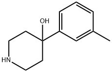 4-M-TOLYL-PIPERIDIN-4-OL Struktur