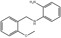 1-N-[(2-methoxyphenyl)methyl]benzene-1,2-diamine Struktur
