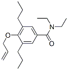 4-(Allyloxy)-N,N-diethyl-3,5-dipropylbenzamide Struktur