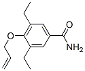 4-(Allyloxy)-3,5-diethylbenzamide Struktur