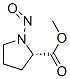 Proline, 1-nitroso-, methyl ester (9CI) Structure