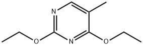 2,4-ジエトキシ-5-メチルピリミジン 化学構造式
