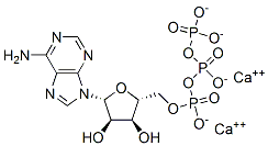 adenosine 5'-triphosphate calcium salt Structure