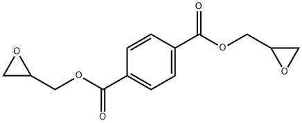 bis(2,3-epoxypropyl) terephthalate Struktur