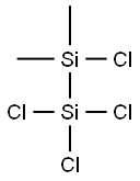 tetrachlorodimethyldisilane Struktur