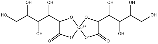 グルコン酸コバルト 化学構造式