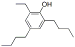2,4-dibutyl-6-ethylphenol Structure