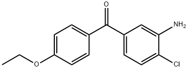 (3-AMINO-4-CHLOROPHENYL)(4-ETHOXYPHENYL)METHANONE, 71969-41-0, 结构式