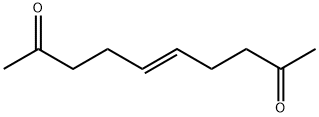 (E)-癸-5-烯-2,9-二酮 结构式