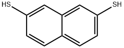 2,7-萘基二硫醇 结构式