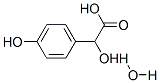 DL-4-羟基扁桃酸单水化合物, 7198-10-9, 结构式