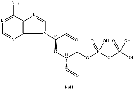 腺苷-5`-二磷酸钠盐,高碘酸氧化过的, 71997-39-2, 结构式