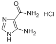 4-Amino-5-imidazolecarboxamide hydrochloride Struktur