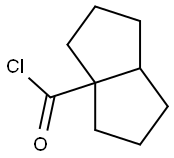 3a(1H)-Pentalenecarbonyl chloride, hexahydro-, cis- (9CI) Structure