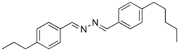 4-Pentylbenzaldehyde [(4-propylphenyl)methylene]hydrazone Structure