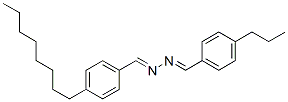 4-Octylbenzaldehyde [(4-propylphenyl)methylene]hydrazone Structure