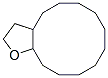 2,3,3a,4,5,6,7,8,9,10,11,12,13,13a-テトラデカヒドロシクロドデカ[b]フラン 化学構造式