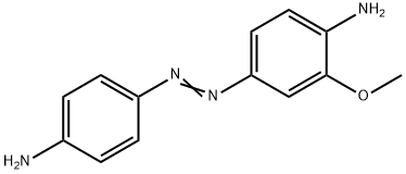 4-[(4-Aminophenyl)azo]-2-methoxybenzenamine Structure
