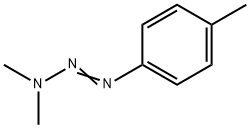 1-(4-メチルフェニル)-3,3-ジメチルトリアゼン 化学構造式