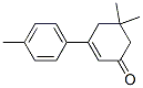 5,5-Dimethyl-3-(4-methylphenyl)-cyclohex-2-en-1-one 结构式