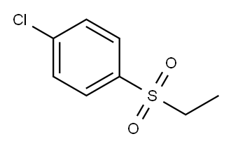4-Chlorophenyl ethyl sulfone Struktur