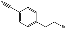 4-(2-溴乙基)苯腈 结构式