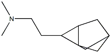 Tricyclo[2.2.1.02,6]heptane-1-ethanamine, N,N-dimethyl- (9CI) Struktur