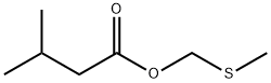 (methylthio)methyl isovalerate  Struktur
