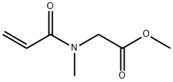 N-甲基,N-丙烯酰肌胺酸甲酯 结构式