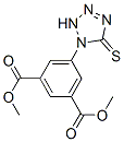 5-[(2,5-Dihydro-5-thioxo-1H-tetrazol)-1-yl]-1,3-benzenedicarboxylic acid dimethyl ester Structure