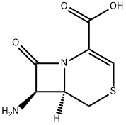 4-Thia-1-azabicyclo[4.2.0]oct-2-ene-2-carboxylicacid,7-amino-8-oxo-,trans-(9CI) Structure