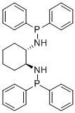 (1S,2S)-(+)-1,2-BIS[(N-DIPHENYLPHOSPHINO)AMINO]CYCLOHEXANE 结构式